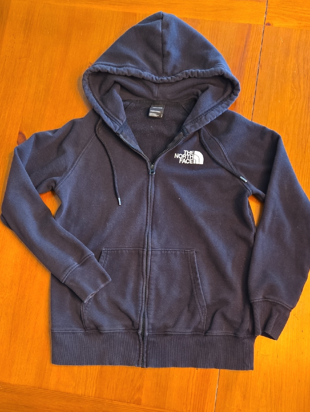 The North Face Black Full-Zip Hoodie. Size Small.